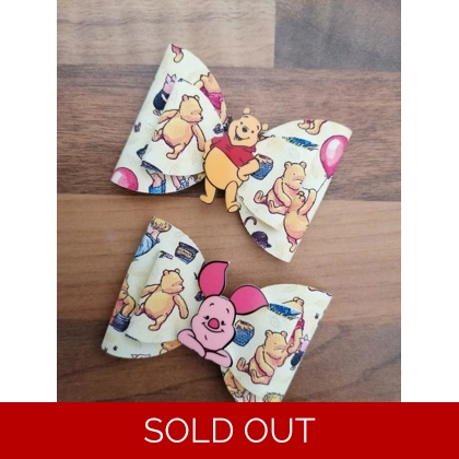 Disney Winnie The Pooh Hair Bow Set